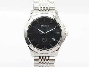 【未使用】グッチ G-タイムレス 126.4 YA1264106 クォーツ腕時計 メンズ GUCCI z24-130 z_w