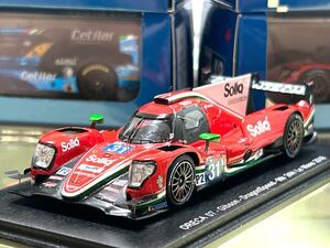 スパーク1/43 OREC 07 - Gibson - DragonSpeed #31 - 9th 24H Le Mans 2018 [S7016]