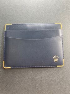 黒 純正 カードケース ギャランティケース ロレック ス ROLEX card case GARANTIE BLACK 16610 5513 16750 16700 1016 14270 16520 1016 に