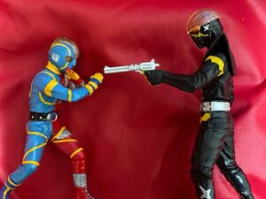 アルティメットソリッド　東映英雄列伝　人造人間キカイダー　と　ハカイダー　２体セット　検索　フィギュアーツ HDM創絶　ガシャポン