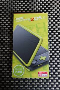 【未使用・新品】Newニンテンドー2DS LL ブラック×ライム new2dsll 純正 任天堂 Nintendo 3ds ll