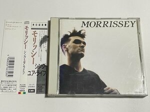 国内盤CD モリッシー Morrissey『シング・ユア・ライフ Sing Your Life』帯つき TOCP-6842