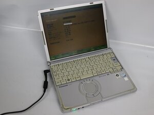 ジャンク品 ノートパソコン 12.1 型 Panasonic Let