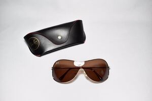 人気【RayBan/レイバン】RB3211 ゴールドフレーム 1枚レンズ ティアドロップ サングラス WINGS イタリア製 正規品