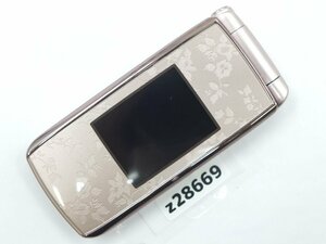 【z28669】docomo ドコモ F-09B ピンク 動作品 初期化済み 送料全国一律300円