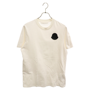 MONCLER モンクレール SS TSHIRT 3PACK ラバーロゴ半袖Tシャツ I20918C00069 83927 ホワイト