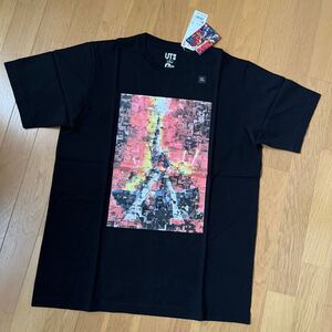 サイズXL （2L）☆ ラストシューティング ☆ 機動戦士ガンダム 40周年 半袖 Tシャツ 黒 ☆ ユニクロ UNIQLO