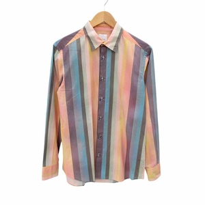 Paul Smith ポールスミス 長袖シャツ ドレスシャツ ストライプ マルチカラー PF-WR-52645 263306