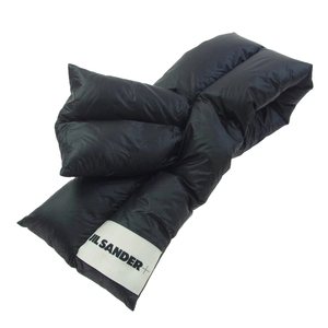 JIL SANDER ジルサンダー J47TE0111 J70122 DOWN SCARF ダウン スカーフ マフラー ブラック系【中古】