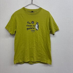 Q55 コールマン Coleman 半袖tシャツ　アウトドア　キャンプ　抹茶色　メンズL