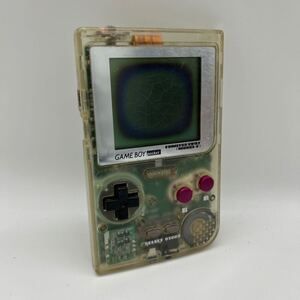 ゲームボーイポケット 本体 ファミ通限定 MODEL-F スケルトン MGB-001 GB 任天堂 Nintendo ニンテンドー レトロゲーム GAME BOY Pocket