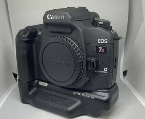 Canon EOS 7S + バッテリーパックBP-300 // 一眼レフ フィルムカメラ 