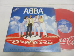 ABBA - Slipping Through My Fingers　アバ　コカ・コーラ 国内　プロモ・オンリー 非売品 LP 1981年プレス ピクチャー盤