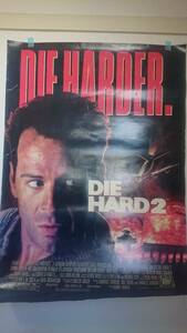 DIE HARD 2/ダイハード2/ポスター/ブルース・ウィリス/B1サイズ　728×1030/中古