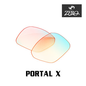 オークリー サングラス 交換レンズ ポータルエックス ミラーレンズ PORTAL X OAKLEY ZERO TECH BASE製 互換レンズ