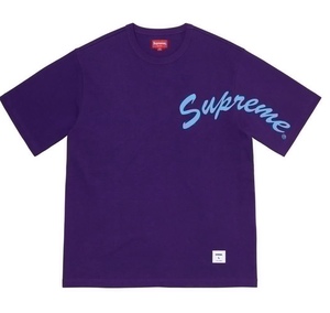 【新品】Supreme Shoulder Arc S/S Top COLOR/STYLE：Purple SIZE：Small