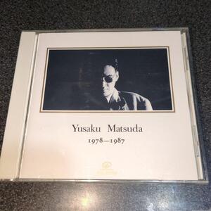 CD「松田優作/Yusaku Matsuda 1978-1987」93年 ベスト