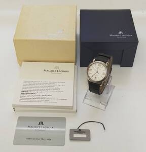 腕時計 MAURICE LACROIX PT6017 自動巻き 稼働品 モーリスラクロア ポントス