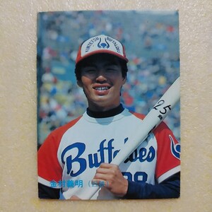 １９８７カルビー野球カード№１３８金村義明（近鉄）