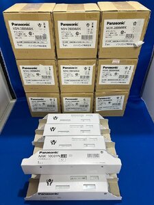 ◇在庫一掃 LEDダウンライト【9台セット】100形 電球色 φ75 広角 XND1008WYK LE9 (NDN28004WK/NNK10001N LE9) パナソニック ユニットセッ