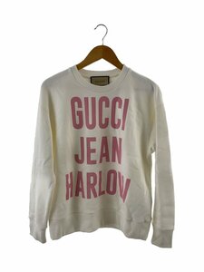 GUCCI◆スウェット/XS/コットン/WHT/プリント/688219 XJEGA