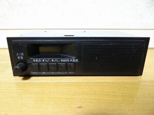 中古 スズキ 日産 マツダ カーステレオ 39101-82M10 スピーカー内臓 FM/AMラジオ チューナー 1DIN 旧車 軽バン 軽トラ 現状