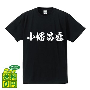 小幡昌盛 (おばたまさもり) 書道家が書く プリント Tシャツ S M L XL XXL 120 130 140 150 G-S G-M G-L 【 戦国武将 】