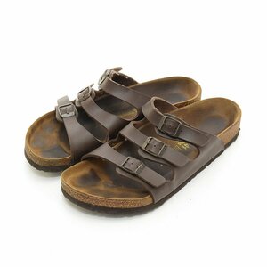 ◆515109 BIRKENSTOCK ビルケンシュトック ◇コンフォートサンダル フロリダ レギュラー幅 サイズ26.5cm メンズ ブラウン