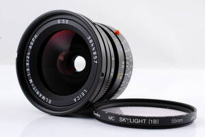 【美品 保障付 動作確認済】 Leica Elmarit ライカ エルマリート M 24mm f/2.8 ASPH E55 Wide Angle MF Lens #Q8507