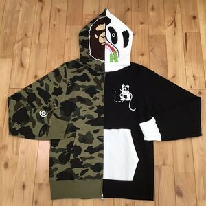 ★新品★ Ape head パンダ パーカー Lサイズ panda full zip hoodie a bathing ape bape エイプ ベイプ アベイシングエイプ 1st camo ssp5