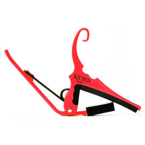 Kyser　カイザー　カポタスト　日本限定　Japan Exclusive Quick-Change Acoustic Capo　Kabuki Red 歌舞伎レッド KGJPKRA　