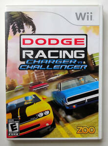 WII フォード・ダッジ・レーシング FORD DODGE RACING Charger vs. Challenger 北米版 ★ ニンテンドーWii / WiiU