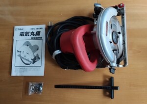 電気丸鋸　EWC−165　Circular　Saw 165　藤倉産業製造