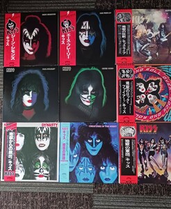 【送料無料】LP KISS 国内盤 レコード 9セット キッス エース ジーン など