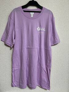 ハワイで購入! 新品未使用 タグ付き alohaTRUMP トランプ 半袖 丸首 Tシャツ 紫鈍色 サイズL アメリカ 定価＄35.00 ￥5,250 