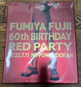 藤井フミヤ 60th BIRTHDAY RED PARTY 日本武道館 チェッカーズ F-BLOOD（新品　送料込　即決）