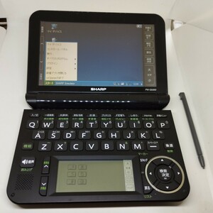 SHARP Brain PW-G5300 テトリス,インベーダー winCE導入可能 ポメラ 電子辞書 高校生 165コンテンツ 入試 シャープ TOEIC 英会話