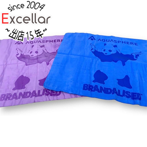 Aqua Sphere アクアスフィア バンクシー 2色セット(パープル・ブルー) AS*BRANDALISED DRY TOWEL パンダガンズ [管理:1400001746]