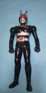 仮面ライダー：バンダイ RHS ブラック 日本製 全高約17cm ソフビ NAYA/オクパナ
