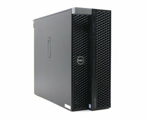 DELL Precision Tower 5820 Xeon W-2155 3.3GHz メモリ128GB 1TB(NVMe SSD)+2TB(HDD) Quadro P4000 DVD+-RW Windows10 Pro for WS 小難