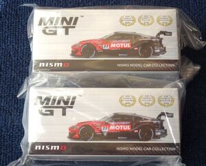 2台 1/64 MINI GT ミニGT MOTUL AUTECH Z 2023 ニスモ 日産 NISSAN NISMO ニスモフェスティバル2024 オートサロン2025 新品未開封