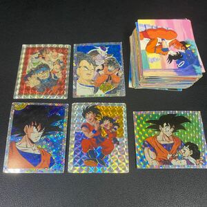 ドラゴンボールZ　アマダ　ミニカード　ppカードキラカード ビジュアルアドベンチャー 孫悟飯 キラ まとめ売りカードダス 