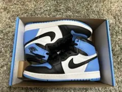 AJ1 "University Blue/UNC Toe" 26cm