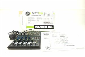 ◇ MACKIE マッキー MIX8 ミキサー 動作確認OK 音出し確認済 中古 現状品 240508R7181