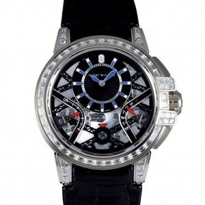 ハリー・ウィンストン HARRY WINSTON オーシャン OCEABI42WW001 ブラック文字盤 新品 腕時計 メンズ