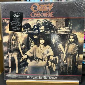 Ozzy Osbourne No Rest For The Wicked LP US盤 シュリンク・シール帯付 Z 44245