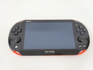 動作確認済み 初期化済み SONY ソニー Playstation Vita プレイステーション ヴィータ PCH-2000 本体 プレステ PS レッド 赤 携帯ゲーム機