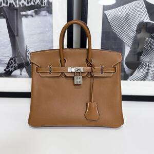 36479 HERMES エルメス バーキン25 エプソン ゴールド