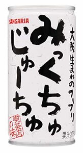 株式会社日本サンガリアベバレッジカンパニー サンガリア みっくちゅじゅーちゅ 190g×30本