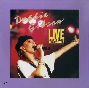 B00181468/LD/デビー・ギブソン(DEBBIE GIBSON)「Live Around The World (1991年・AMLY-8006)」